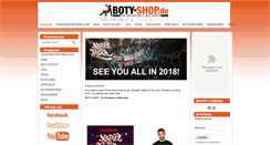 Desktop Screenshot of bboy-shop.com